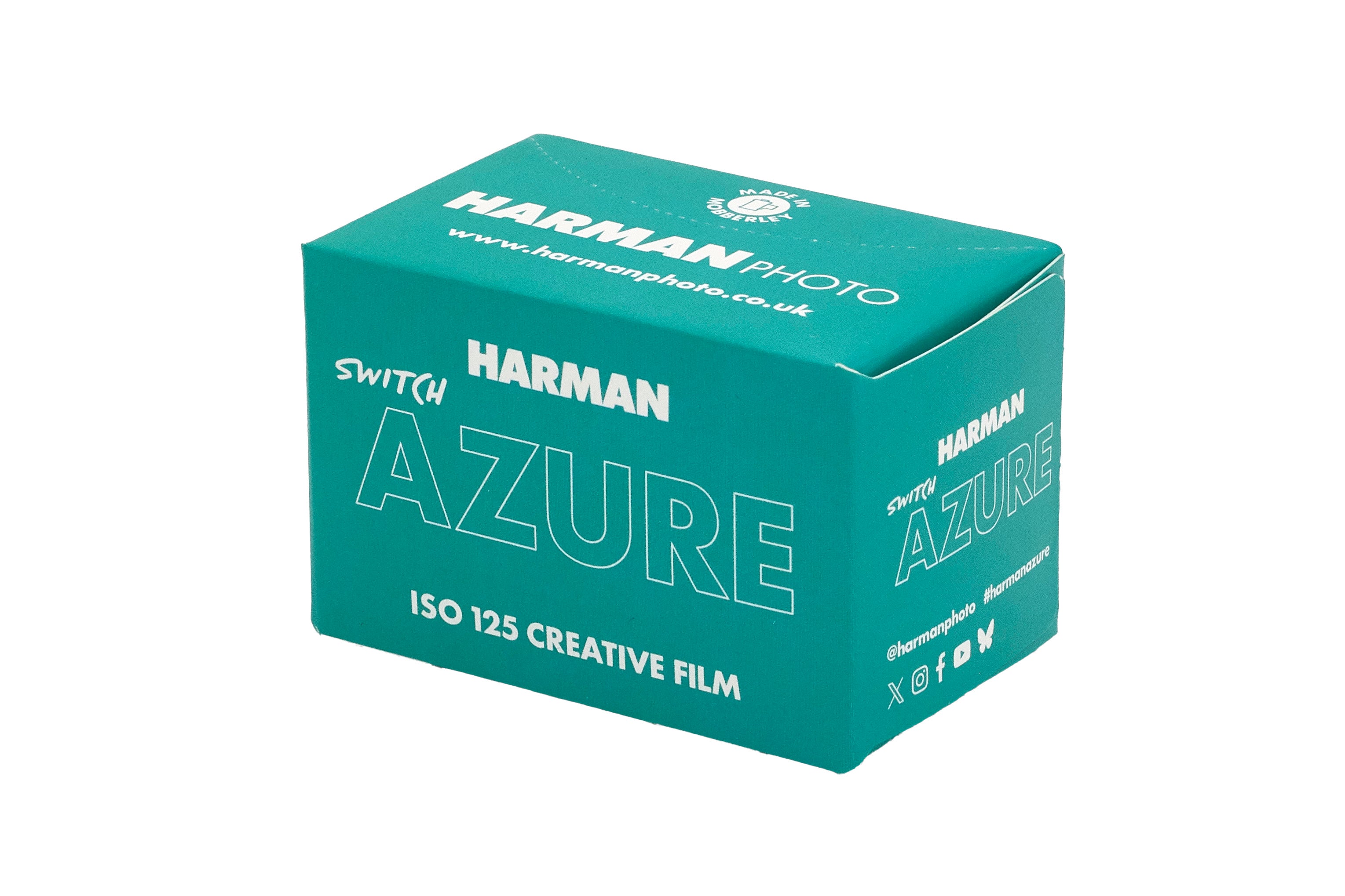 Harman Technology Switch Azure 125 Color Negative Film (35mm Film Roll, 36 Exposures)