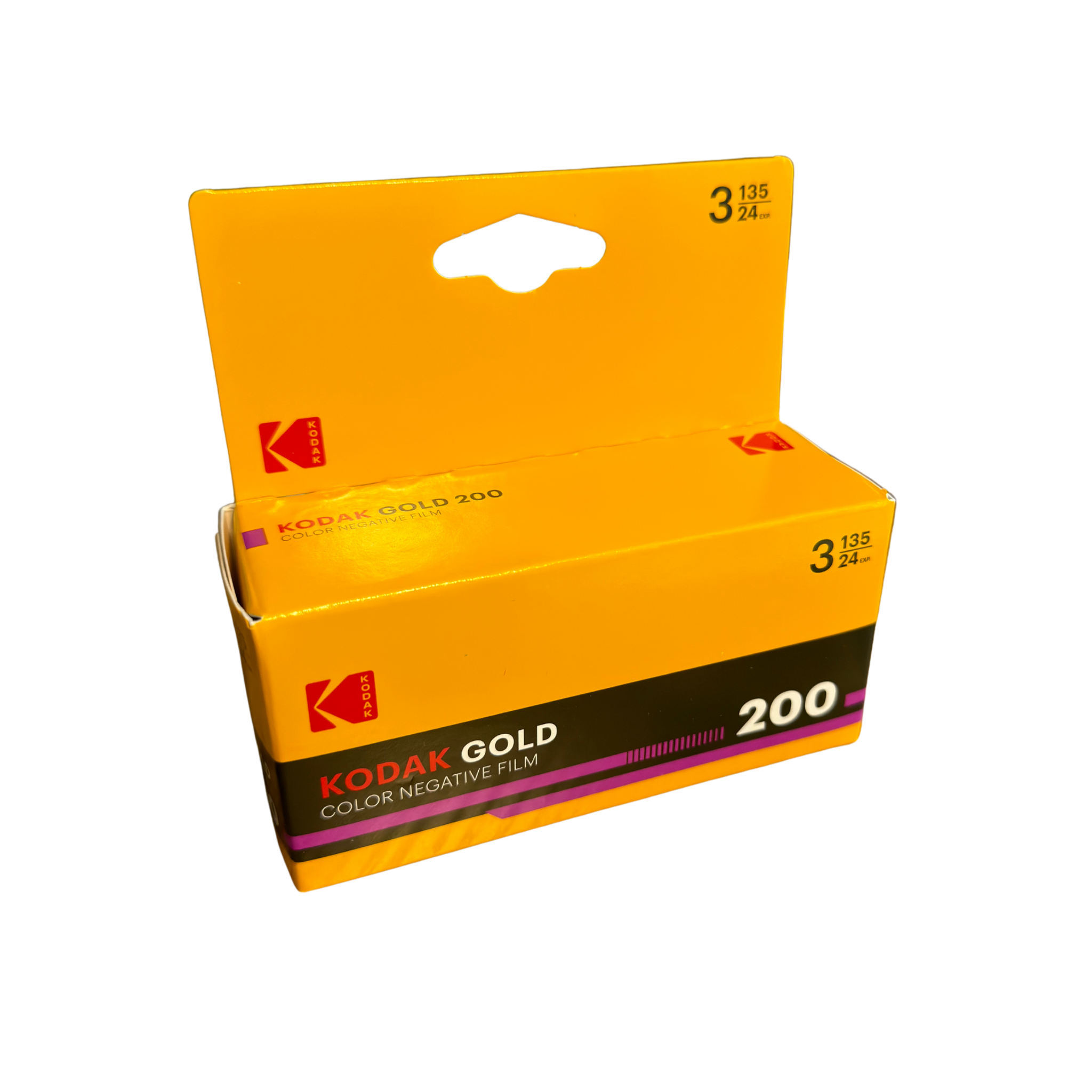 Kodak GOLD 200 Color Negative Film (35mm Roll Film, 24 Exposures, 3-Pack)